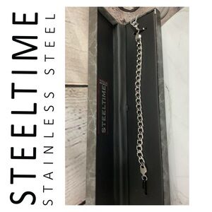 🐘 Steeltime 18k Gold Plated Stainless Steel Bracelet